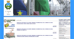 Desktop Screenshot of comune.sava.ta.it